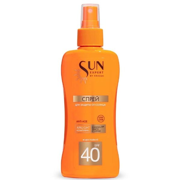 Изображение товара Спрей для защиты от солнца Sun Expert SPF-40 Krassa 180мл Спрей для защиты от солнца Sun Expert SPF-40 Krassa 180мл фотография