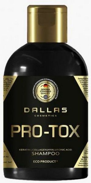 Даллас Hair Pro-Tox шампунь для восстановления структуры волос с Коллагеном и Гиалуроновой кислотой 1000г фотография
