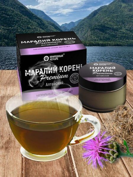 Изображение товара Природный лекарь напиток маралий корень премиум Фитоком Алтай 30г Природный лекарь напиток маралий корень премиум Фитоком Алтай 30г фотография