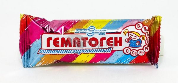 Изображение товара Гематоген народный витаминизированный 40г Гематоген народный витаминизированный 40г фотография