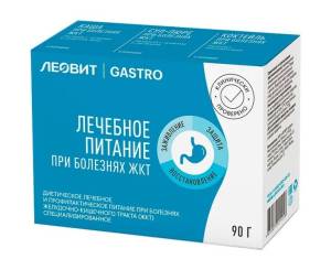 Лечебное питание при болезнях ЖКТ Леовит Gastro 90г