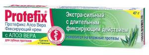 Протефикс крем для фиксации зубных протезов алоэ вера (экстра сильный) 40мл