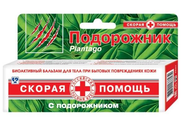 Изображение товара Подорожник бальзам/ран 35мл Подорожник бальзам/ран 35мл фотография