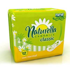 Прокладки натурелла classic camomile normal без крыл. №12